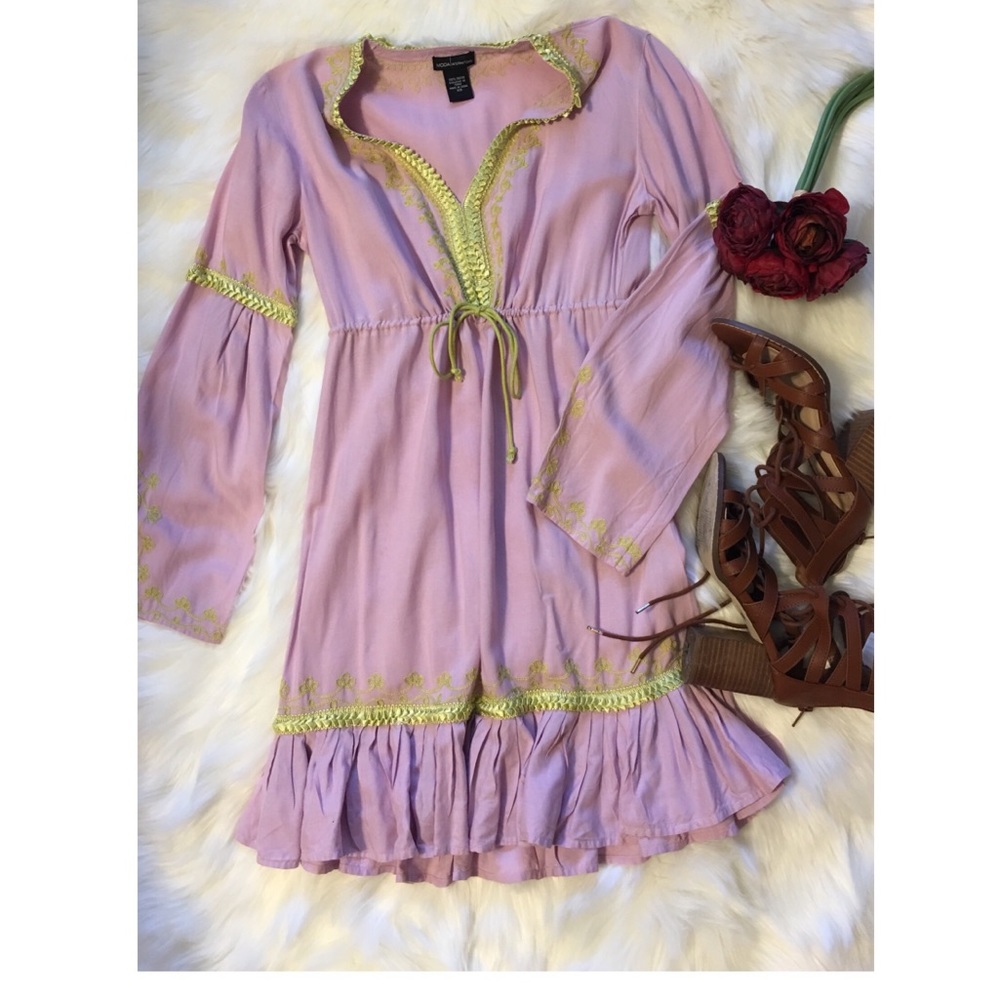 VINTAGE LILAC TUNIC DRESS size XS run small